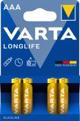 VARTA Micro AAA Batterie 4 Stück Longlife
