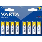 VARTA Energy Mignon AA Batterie 8 Stück