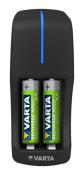VARTA Ladegerät - Mini Charger inkl. 2x AA Batterien