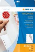 Packung mit Fotokarton in weiß. Enthält 10 Blätter, geeignet für Fotos.