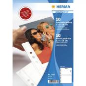 Verpackung mit 10 Fotohüllen für Fotos in der Größe 13 x 18 cm. Hüllen aus Polypropylen, geeignet für Archivierung.