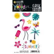 HERMA Classic Tattoo Colour Summerfeeling 1 Blatt bunt