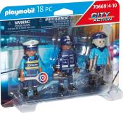 PLAYMOBIL® Figurenset Polizei 18 Teile 70669
