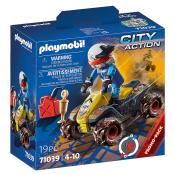 PLAYMOBIL® City Action Offroad-Quad mit Pullback-Funktion 19 Teile 71039