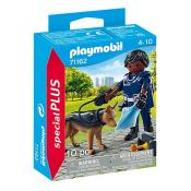 PLAYMOBIL® Polizist mit Spürhund 10 Teile 71162