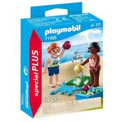 PLAYMOBIL® Kinder mit Wasserballons 14 Teile 71166