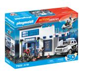 PLAYMOBIL Act!on Heroes Polizeistation 204 Teile 71602