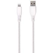 VIVANCO LongLife Lightning USB Verbindung 0,5 m weiß 