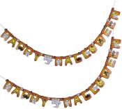Girlande Happy Halloween 1,5 m bunt