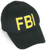 Kappe FBI 55 - 60 cm schwarz