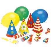 Kindergeburtstag-Party-Set Celebration 16-teilig mehrere Farben