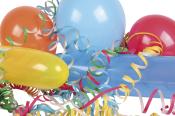 Partyset - Ballons & Luftschlangen 