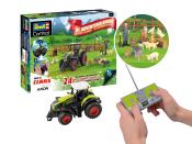 REVELL Adventkalender RC Claas Traktor grün