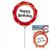 Folien-Ballon Happy Birthday 1 Stück