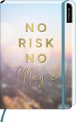 myNOTES Notizbuch: No Risk No Magic A5 kariert