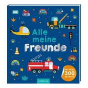Freundebuch Alle meine Freunde – Fahrzeuge mit über 300 Stickern bunt