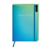 myNOTES Notizbuch Creativity A5 gepunktet 208 Seiten blau/grün 