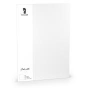 Weißes Papierpaket mit der Aufschrift Rössler. Enthält 10 Blätter im A4-Format.