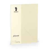 Beige Umschlag mit dem Logo von Rössler. Größe C5, geeignet für Drucker.
