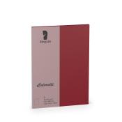 Rotes Notizbuch mit grauem Deckblatt. Auf dem Cover steht Rössler und Coloretti.