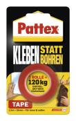 PATTEX Doppelseitiges Klebeband - Kleben statt bohren 1,5 m x 19 mm 