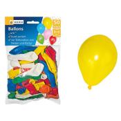 HEKU Luftballons Uni 50 Stück mehrere Farben