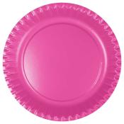 HEKU Partyteller mit Bio-Beschichtung 23 cm 10 Stück pink 