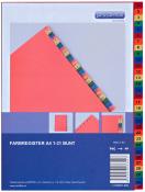 Farbregister A4, mehrfärbig, 1-31 