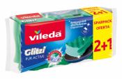 VILEDA Glitzi Pur Active Schwamm 2+1