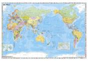 Heinrich Stiefel: Weltkarte pazifikständisch politisch