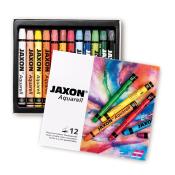 JAXON Aquarellkreiden-Set 12 Stück mehrere Farben