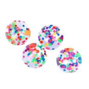 TRENDHAUS Flummi Funny Dots 40 mm 1 Stück bunt