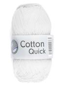 GRÜNDL Strickgarn Cotton Quick 50 g weiß