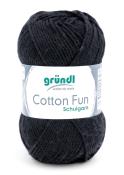 GRÜNDL Garn Cotton Fun 50 g schwarz