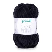 GRÜNDL Garn Funny Mini 15g schwarz