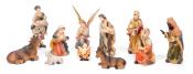 STAFIL Krippenfiguren-Set 11 Teile bunt