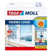 TESAMOLL Thermo Cover Fensterisolierfolie 1,7 x 1,5 m transparent