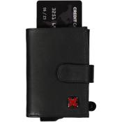 Cardholder Kreditkartenbörse aus Leder mit RFID Schutz schwarz