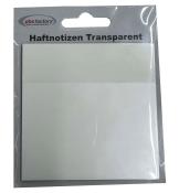 Haftnotizen 80 x 80 mm 50 Blatt transparent