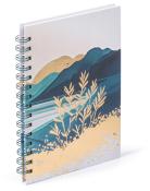 Notizbuch A5 Coast kariert gold