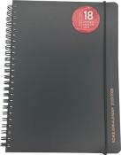 Schülerkalender A5 2025/2026 schwarz