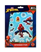 Sticker-Set Spiderman 8 Bögen bunt