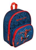 Kinderrucksack Spiderman blau/rot