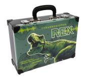 Handarbeitskoffer Jurassic World grün