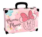 Handarbeitskoffer Minnie Mouse aus Hartkarton 33 x 23 x 10 cm rosa 