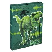 Heftbox Jurassic World A4 grün