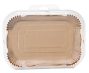 Airfryer Backpapier 22 x 14 cm 50 Stück braun