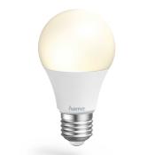 HAMA WLAN-LED-Lampe E27 10W dimmbar für Sprach-/App-Steuerung	