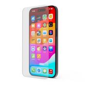 HAMA Echtglas-Displayschutz Premium Crystal Glass für iPhone 15 / 15 Pro