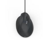 HAMA Ergonomische Vertikalmaus ECM-500R kabelgebunden mit 7 Tasten schwarz